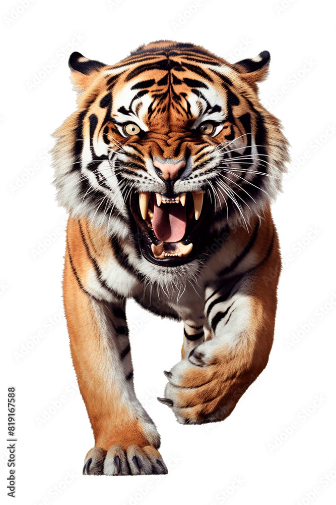 Tiger Image for Stickers, T-Shirt Print, Cap, Mug, Slippers, Mousepad, with Transparent Background PNG Tiger Image for Stickers, T-Shirt Print, Cap, Mug, Slippers, Mousepad, with Transparent Background PNG