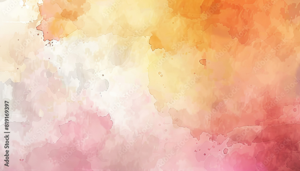 Abstract Background with Soft Watercolor Washes - Create a soft and artistic look with this abstract background featuring watercolor washes, perfect for adding a gentle and organic feel to your design