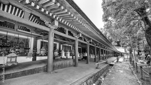 Kasuga Sanctuary and Temple in spring season, Japan