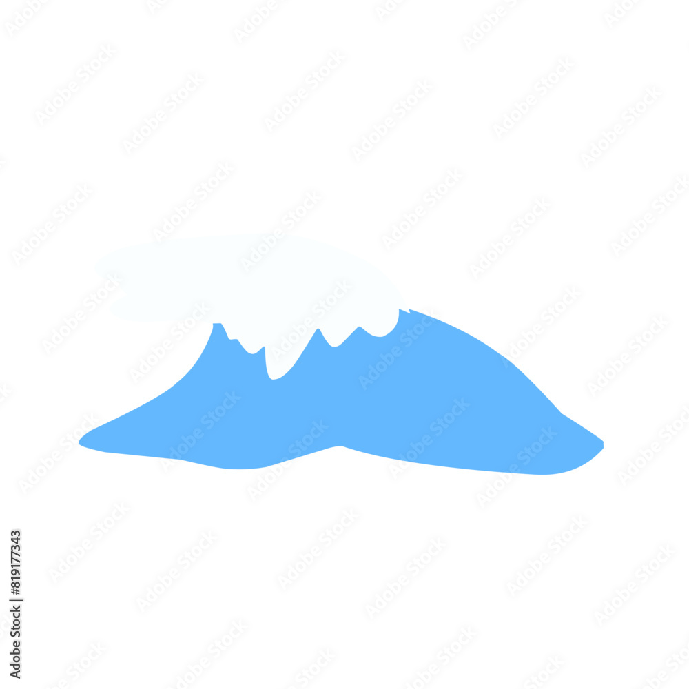 Wave Cartoon style vector Wave Cartoon style vector