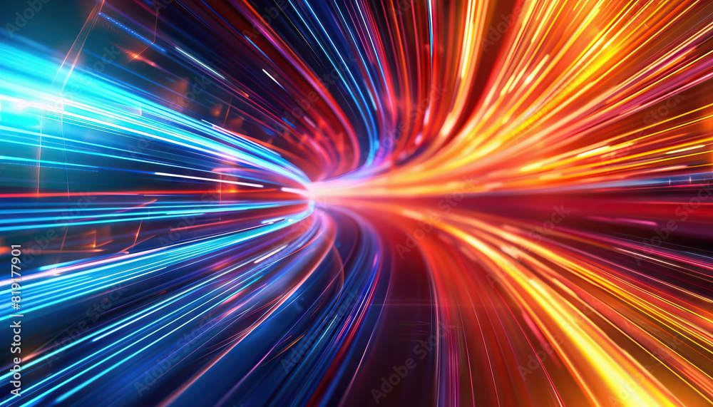Abstract Background with Dynamic Light Trails - Create a sense of movement and energy with this abstract background featuring dynamic light trails, perfect for futuristic or technology concepts. Abstract Background with Dynamic Light Trails - Create a sense of movement and energy with this abstract background featuring dynamic light trails, perfect for futuristic or technology concepts.