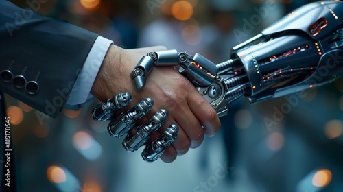 Human-Robot Interaction: A Handshake in the Future