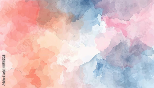 Soft Watercolor Textures - Add a delicate touch to your designs with this abstract background featuring soft watercolor textures, perfect for creating a subtle and artistic look