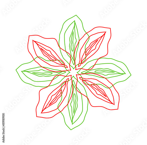 a flower made by woman's vagina icon