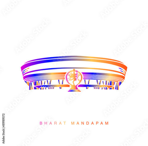 Bharat mandapam icon