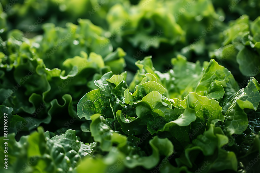 Leafy greens thriving on a high-tech farm, showcasing innovative agriculture techniques and fresh produce Leafy greens thriving on a high-tech farm, showcasing innovative agriculture techniques and fresh produce