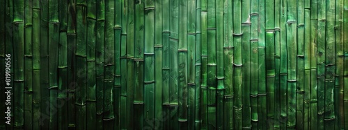 Green bamboo texture background