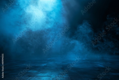 Dark Night Abstract Background: Moody Atmosphere for Designs © Kamil