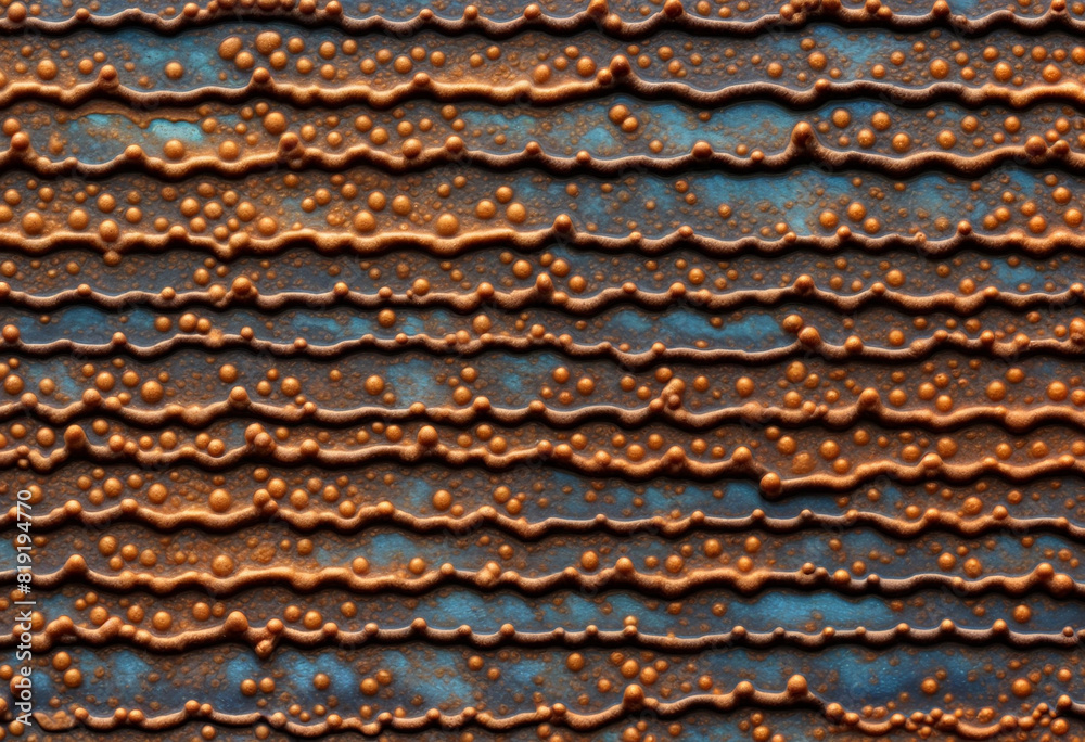 AI generated illustration of rusty metal texture AI generated illustration of rusty metal texture