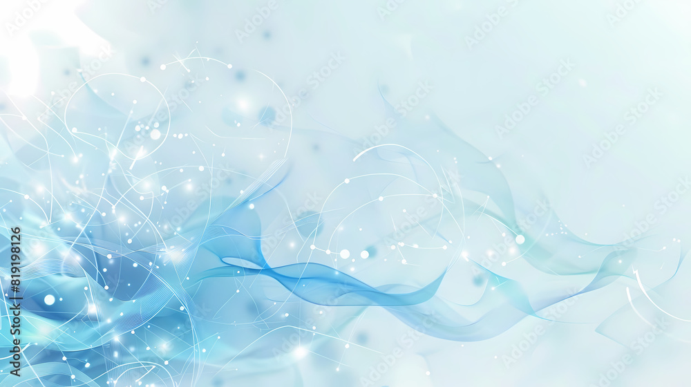PPT Background Version in Light Blue and White - Modern Technology Design PPT Background Version in Light Blue and White - Modern Technology Design