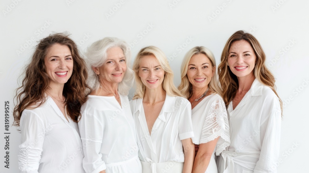 A Gathering of Smiling Women A Gathering of Smiling Women