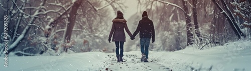 Love in the Snow: Capturing the Magic of Winter Romance photo