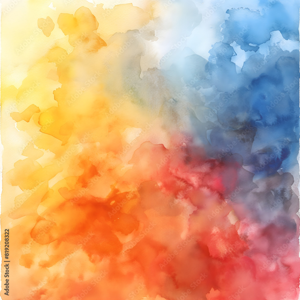 Vibrant Watercolor Gradient Background with Abstract Flow Vibrant Watercolor Gradient Background with Abstract Flow