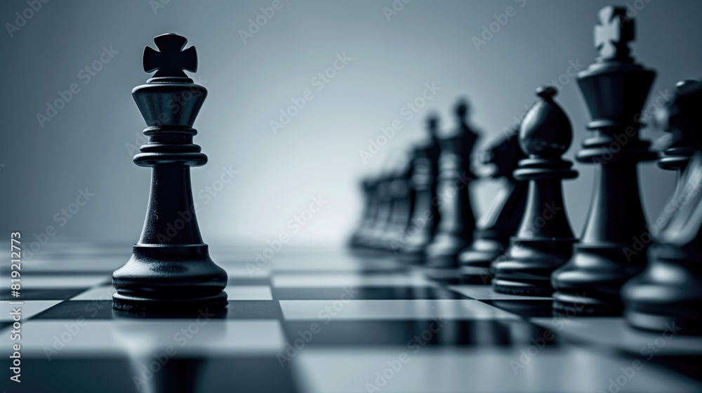 Concept of Strategy business ideas, chess battle, business strategy concept. Concept of Strategy business ideas, chess battle, business strategy concept.