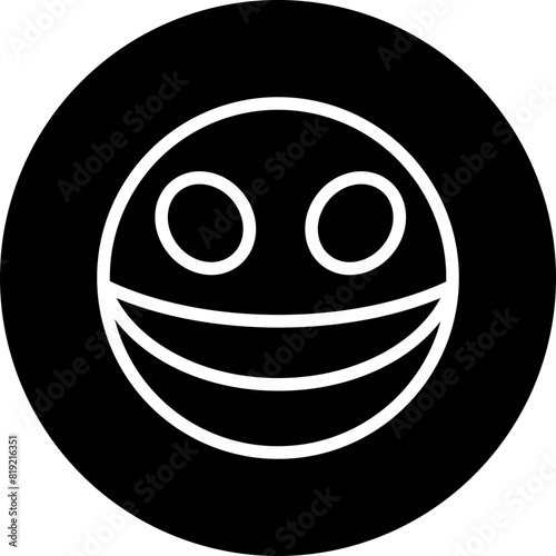 emoji Mask Flat Icon Design