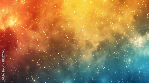 Galactic Sunrise Gradient Texture: Ethereal Cosmic Colors Background