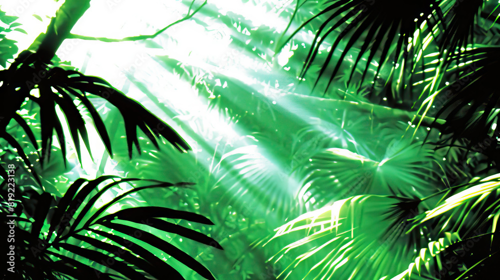 Dappled Sunlight: The Play of Light and Shadow in the Jungle - Imagine a scene where sunlight filters through the dense jungle canopy, creating dappled patterns of light and shadow on the forest floor Dappled Sunlight: The Play of Light and Shadow in the Jungle - Imagine a scene where sunlight filters through the dense jungle canopy, creating dappled patterns of light and shadow on the forest floor