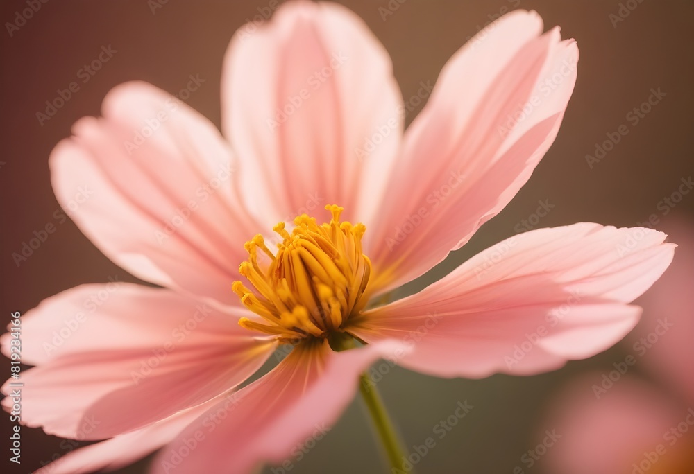 Obraz premium Coreopsis flower closeup Realistic Light understand sun light significantly summer season flower concept