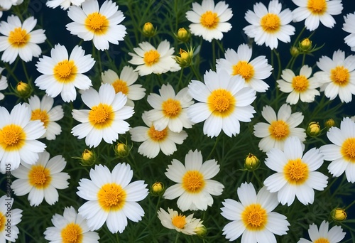 Coreopsis flower closeup Realistic Light understand sun light significantly summer season flower concept