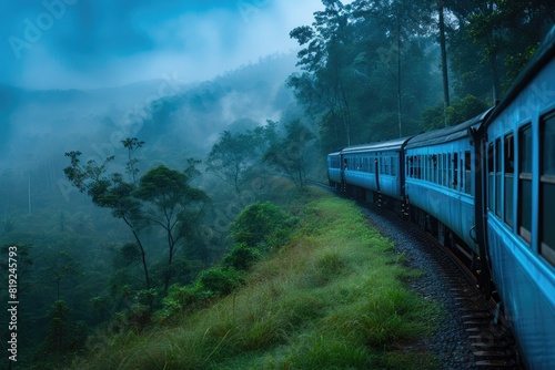 Sri Lankan Rail Adventure: Rainy Jungle Route photo