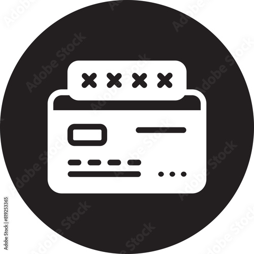 password glyph icon