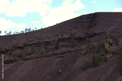 Top of caldera on Bandera Volcano in New Mexico