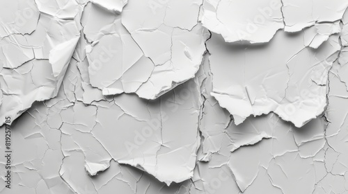 Detailed close up of white paint on a wall. Suitable for interior design projects
