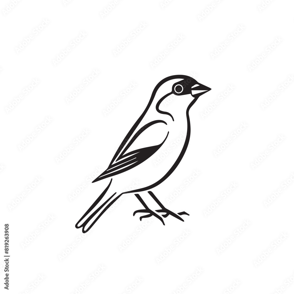 Sparrow in cartoon, doodle style. Image for t-shirt, web, mobile apps and ui. Isolated 2d vector illustration in logo, icon, sketch style, Eps 10. AI Generative Sparrow in cartoon, doodle style. Image for t-shirt, web, mobile apps and ui. Isolated 2d vector illustration in logo, icon, sketch style, Eps 10. AI Generative