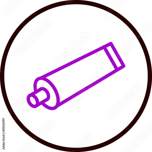 Shaving Cream Flat Icon Design