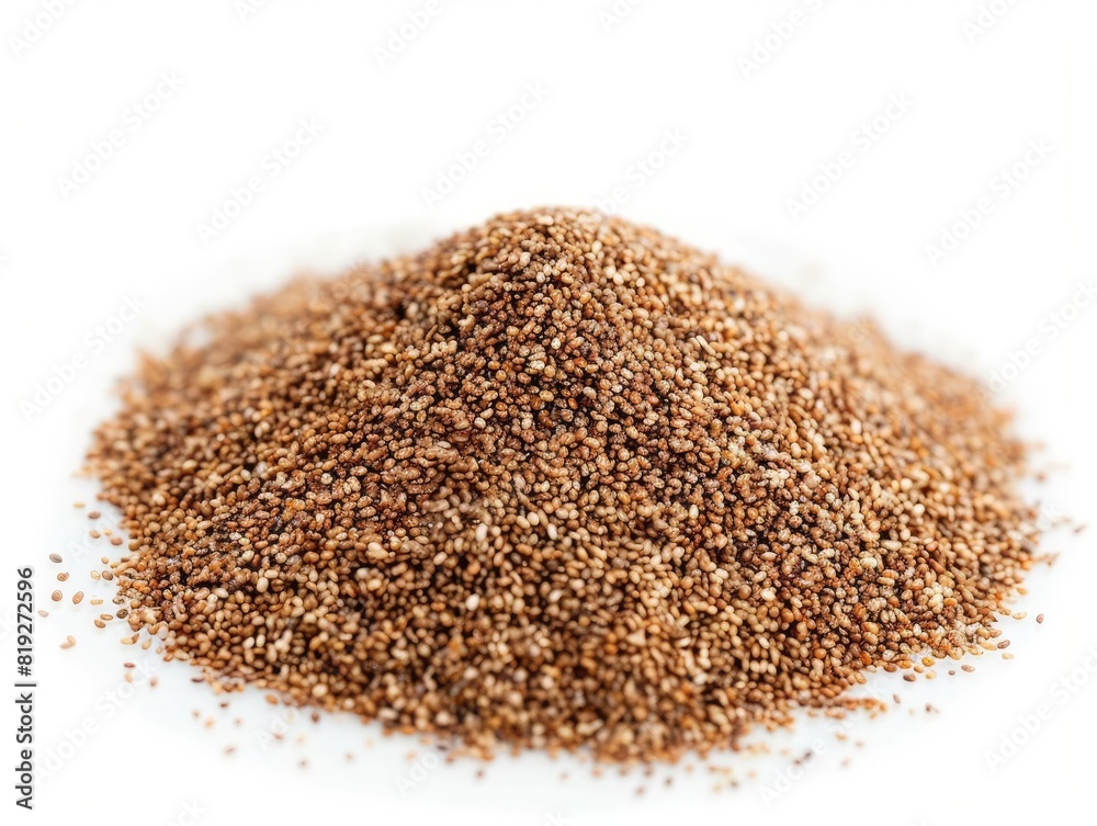 Teff isolated on white background Teff isolated on white background