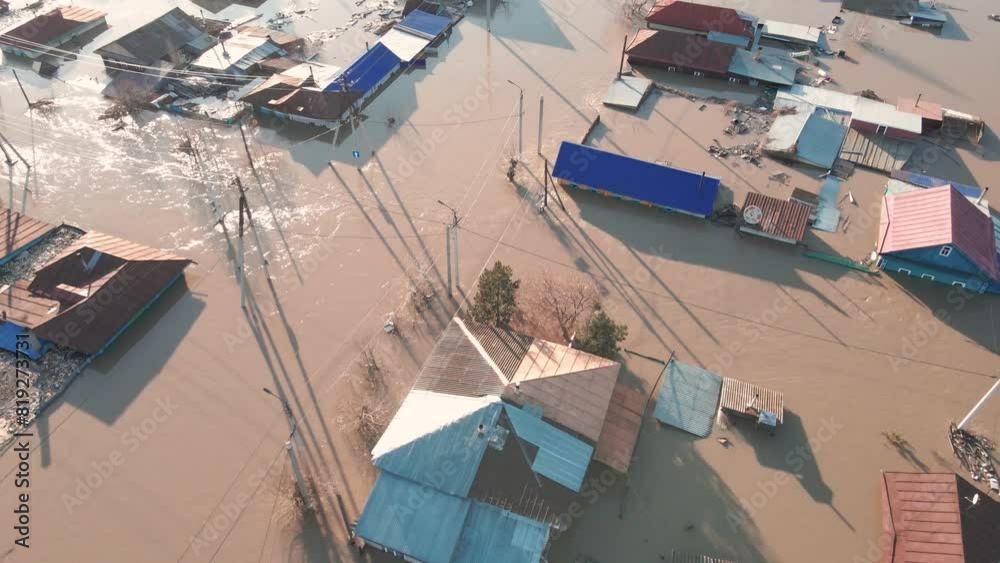 Global warming, floods on the planet.The apocalypse, catastrophes.Storms and destruction.Natural disasters,climate change,the riot of nature.The remnants of human life are floating in dirty water.End