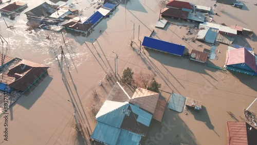 Global warming, floods on the planet.The apocalypse, catastrophes.Storms and destruction.Natural disasters,climate change,the riot of nature.The remnants of human life are floating in dirty water.End