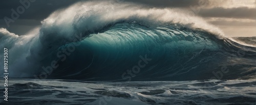 The terrible beauty and power of Tsunami. © Sahaidachnyi Roman