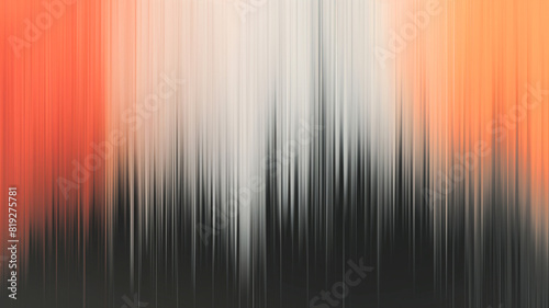 Smooth black white orange grainy gradient backdrop poster. Website menu sport banner background.