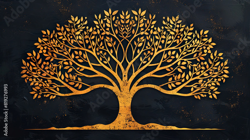 a colorful illustration of a tree, depicting family as a strong bond