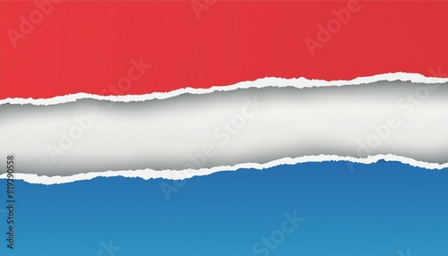 Wallpaper Mural Red White and Blue Border Background Torontodigital.ca