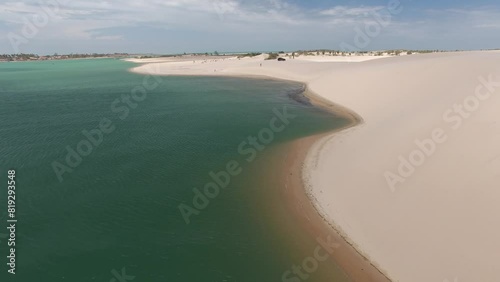 Wallpaper Mural Aerial view of Love Island (Ilha do Amor) - Camocim, Ceará, Brazil  Torontodigital.ca