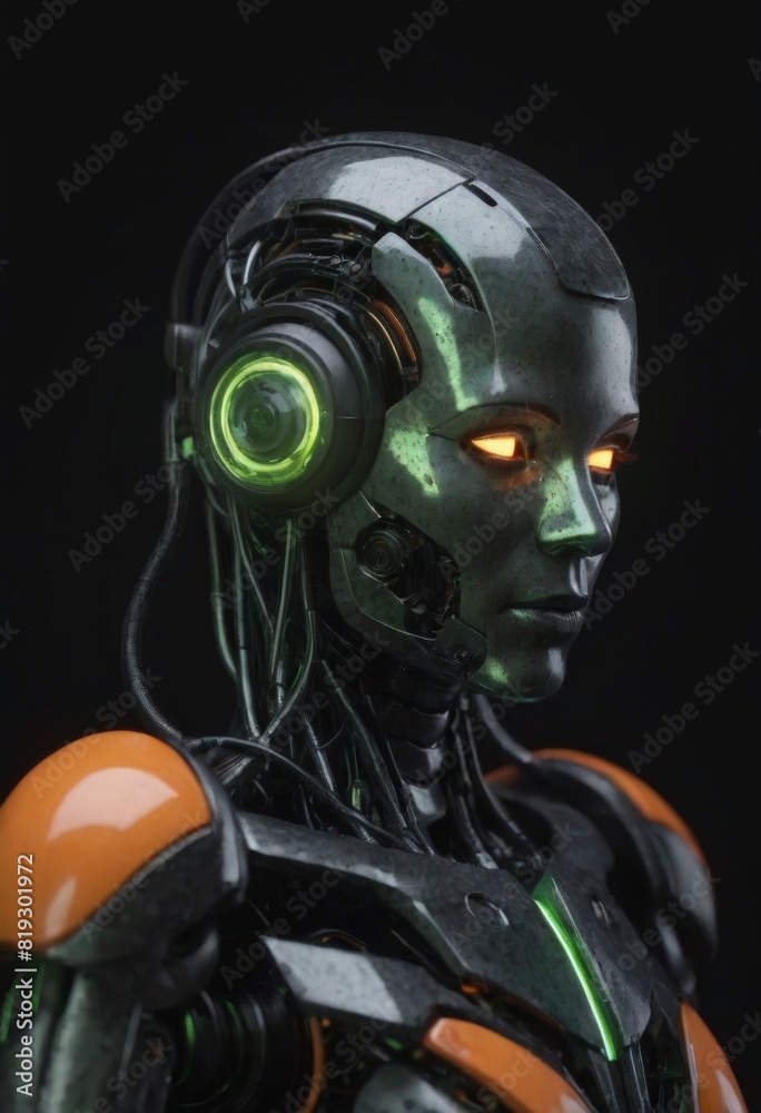 robot cyborg person robot cyborg person