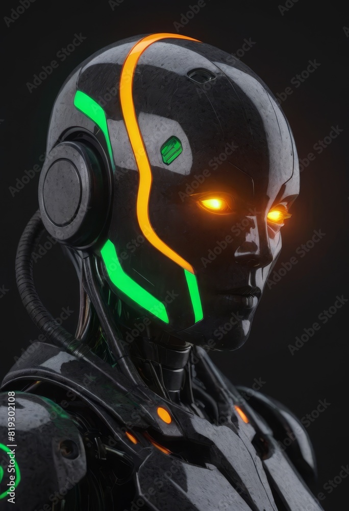 robot cyborg person