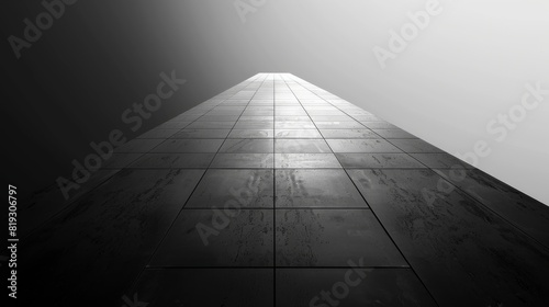 Abstract view of building against the sky