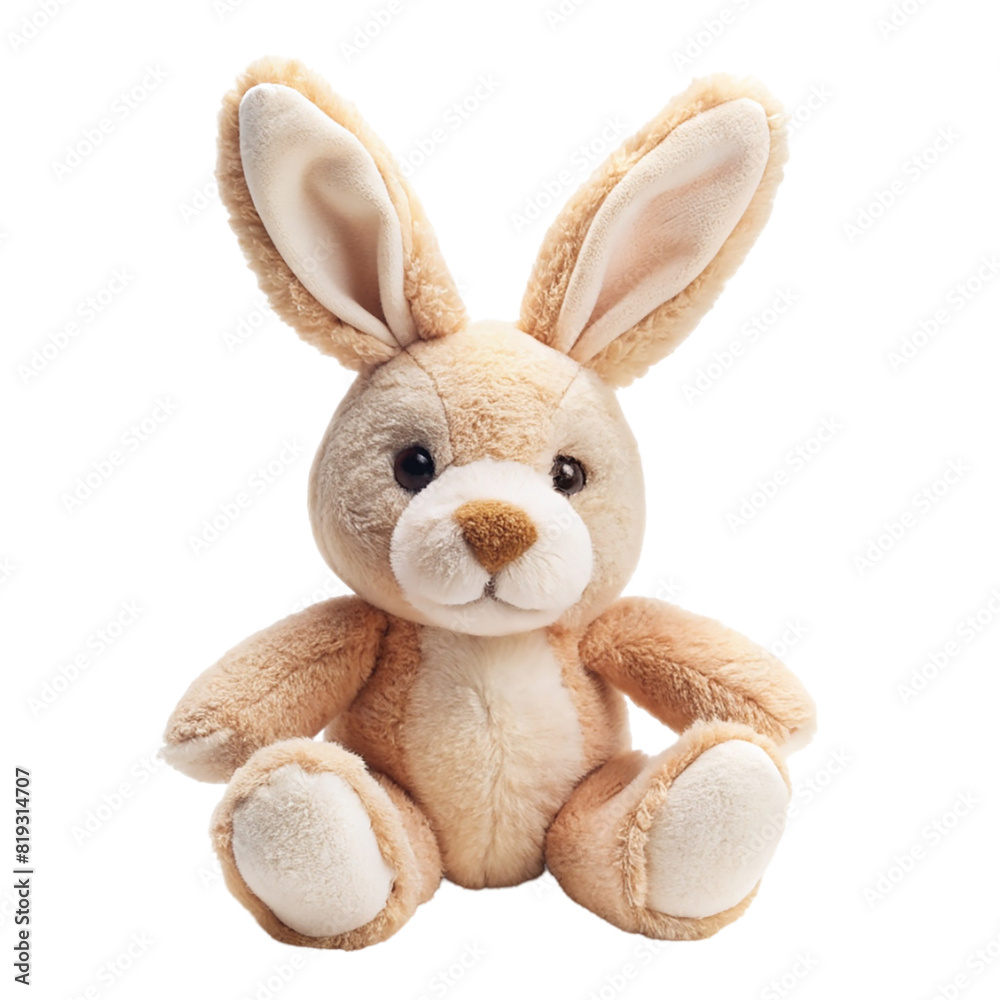 Rabbit toy Isolated on transparent background Rabbit toy Isolated on transparent background