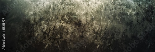 Abstract grunge background with smoke and fog. Dark and mysterious wallpaper. Vintage texture. Abstract dark grungy background with smudged white wall. High quality photo