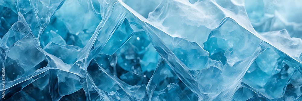Captivating Winter Beauty: Natural Blue Ice Texture with Intricate White Cracks. Perfect for Seasonal Backgrounds, Mockups, and Ice Banners. Captivating Winter Beauty: Natural Blue Ice Texture with Intricate White Cracks. Perfect for Seasonal Backgrounds, Mockups, and Ice Banners.