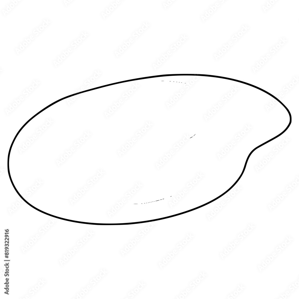 puddles illustration hand drawn outline vector puddles illustration hand drawn outline vector