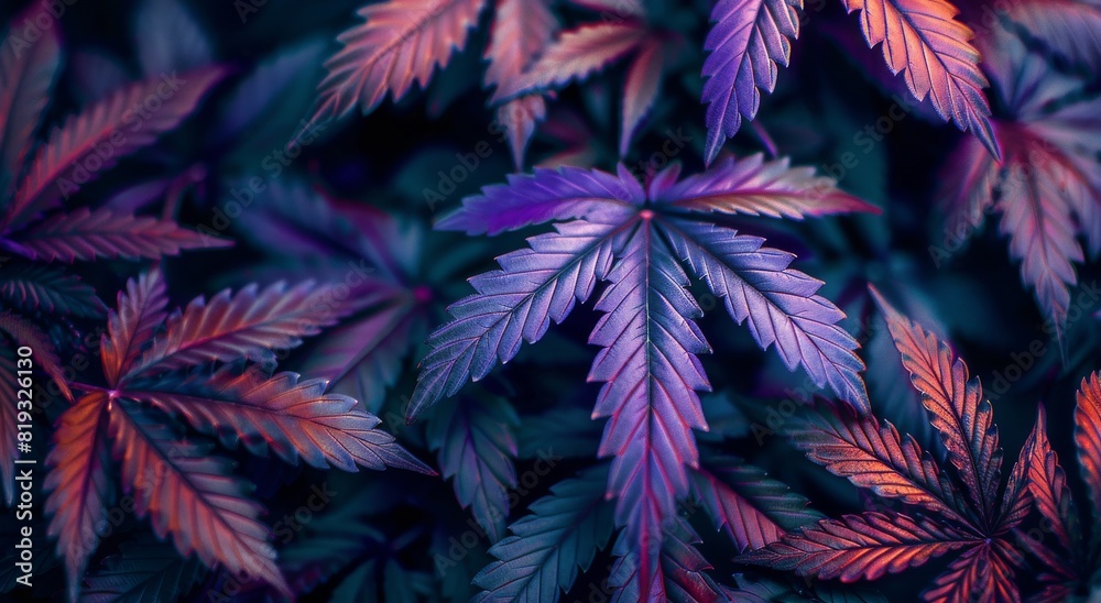 Close Up of Marijuana Leaves Close Up of Marijuana Leaves