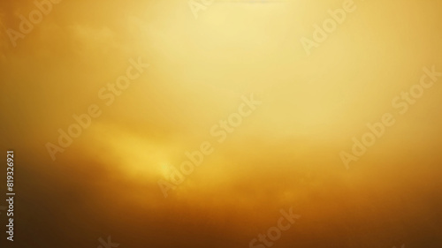 Smooth golden grainy gradient backdrop poster. Website menu sport banner background. 