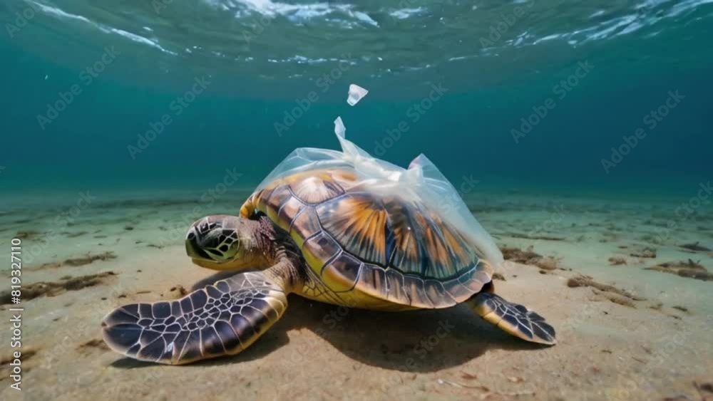 Sea Turtles can eat plastic bags mistaking them for jellyfish Sea ...
