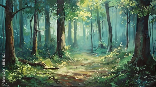 Forest Landscape:
