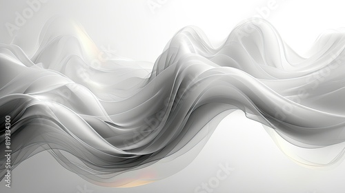abstract vector lines, lots of empty space, white background