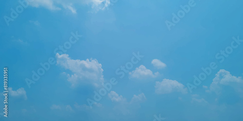 Blue sky with cloud background. Natural and cloudy fresh blue sky background. Natural sky beautiful blue and white texture background. blue sky with cloud. sky with white clouds as background.